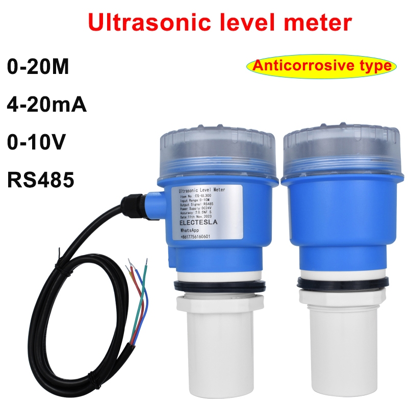 Non Contact Ip Ultrasonic Level Meter Industrial Sewage Septic Tank