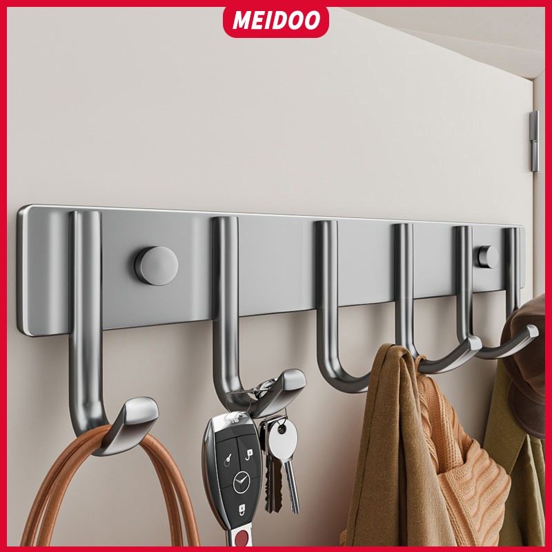 MEIDOO Clothes Hook Hook Wall Mounted Bathroom Door Rear Hanger Toilet