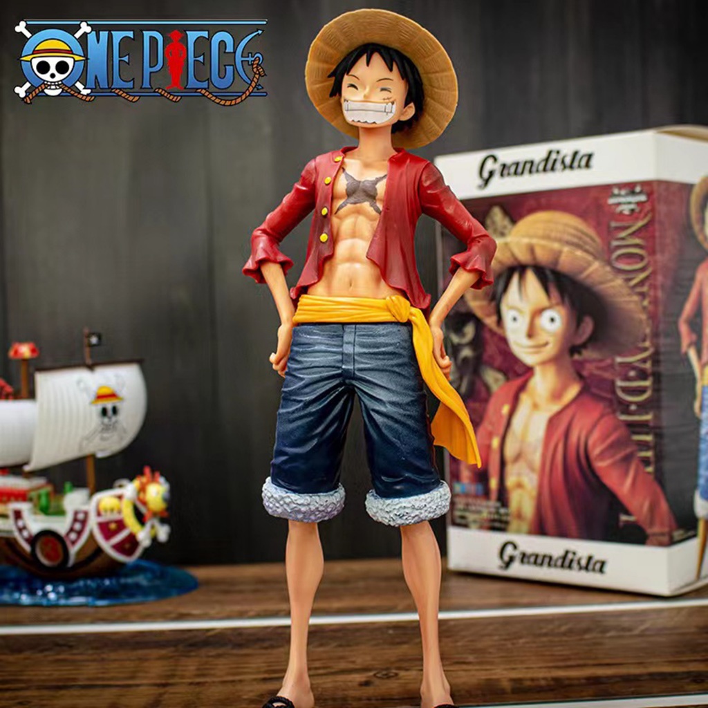 OnePiece Movable Monkey D Luffy PVC Action Figure Toy Grandline Men