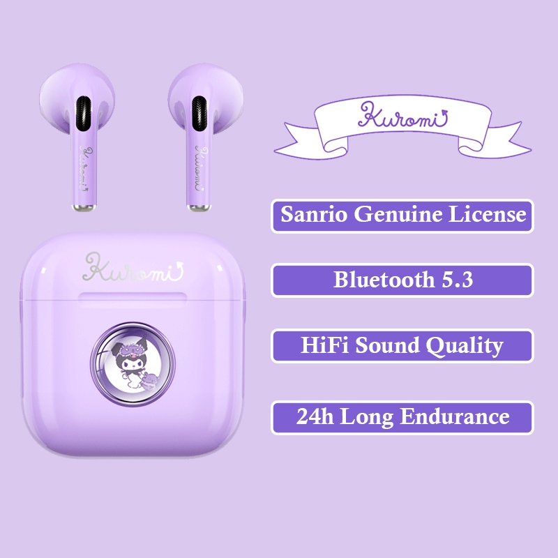 Sanrio Ej Wireless Bluetooth Noise Cancelling Gaming Earbuds