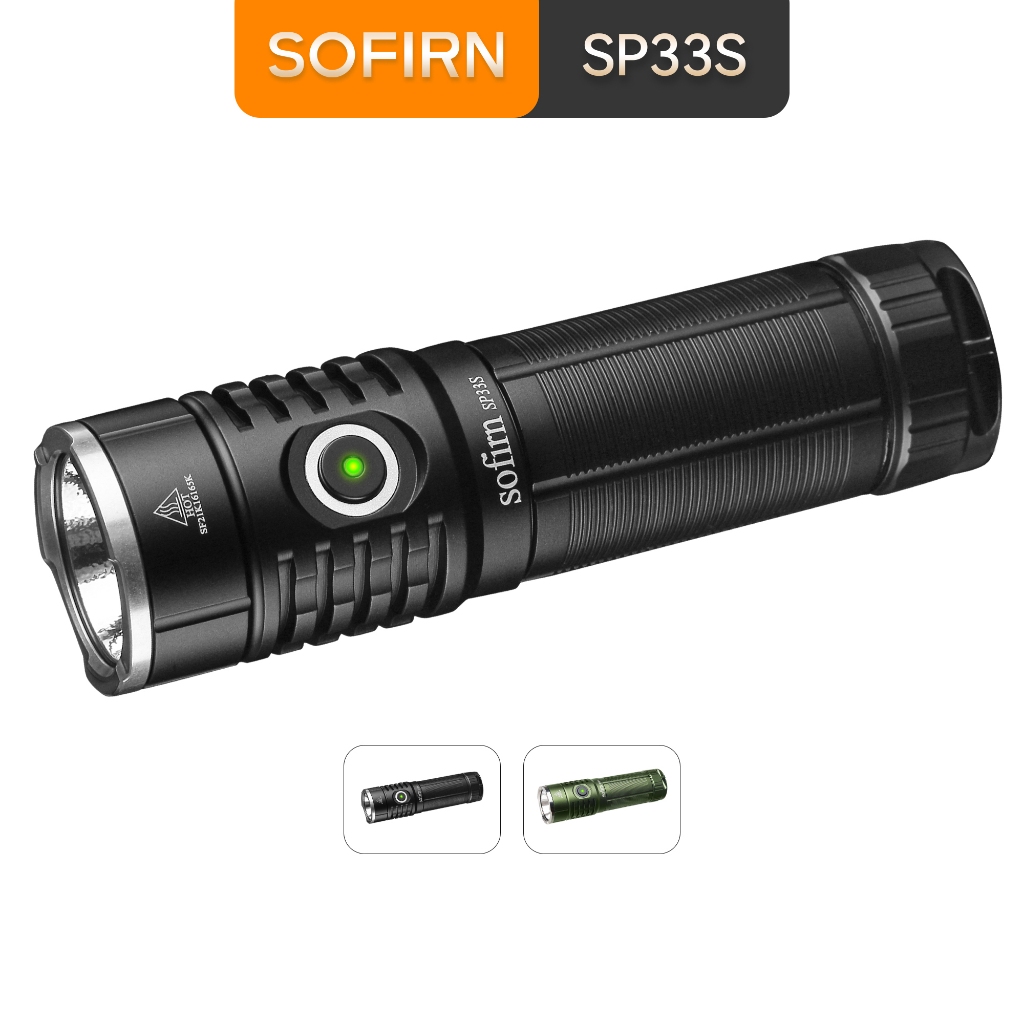 Sofirn SP33S Powerful 5000 Lumen Outdoor Flashlight With XHP70B LED