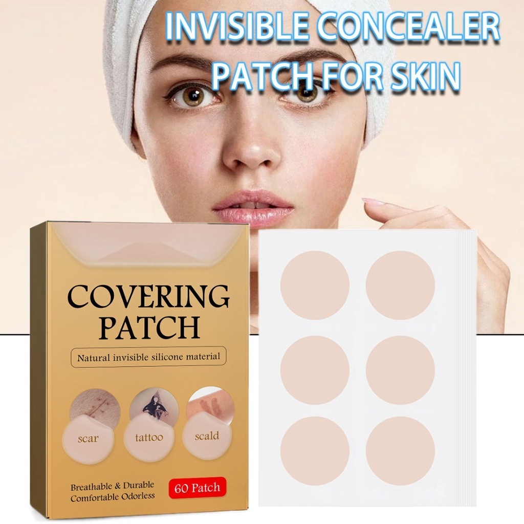 Pcs Invisible Tape Birthmark Scar Acne Tattoo Cover Up Concealer