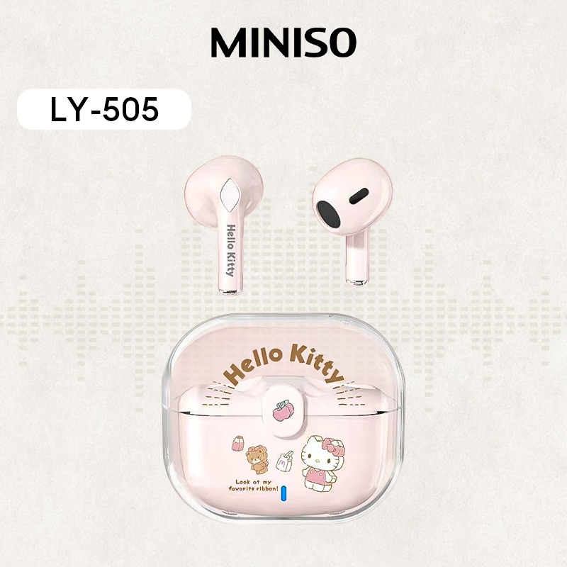 Miniso X Sanrio Ly Bluetooth Earphone Hifi Sound Quality