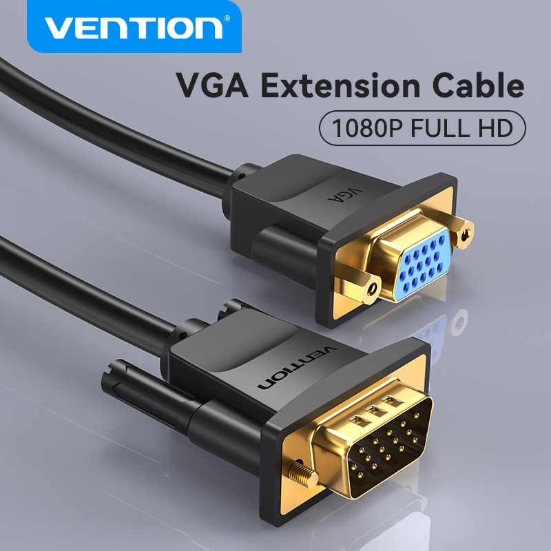 Vention VGA Extension Cable Male To Female Video Cable With Ferrite