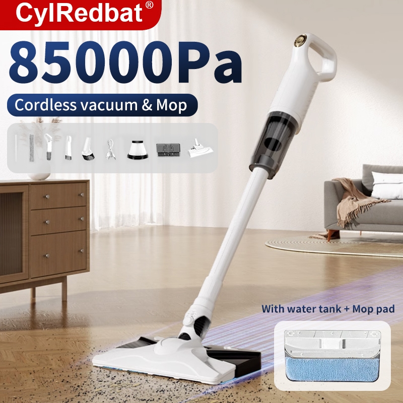 CylRedbat 85000Pa Cordless Vacuum Cleaner Mop Vacuum Handheld Vacuum