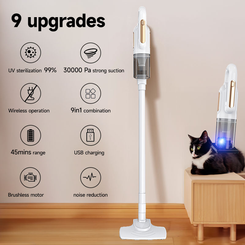 Cylredbat In Cordless Vacuum Cleaner Uv Mite Removal Vacuum Cleaner