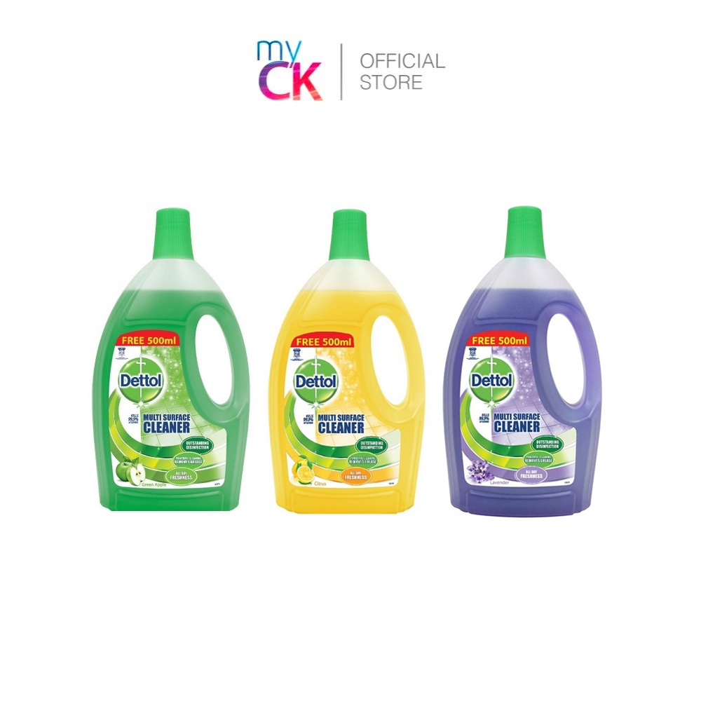 Bundle Of Dettol Floor Cleaner Multi Action L Free Ml