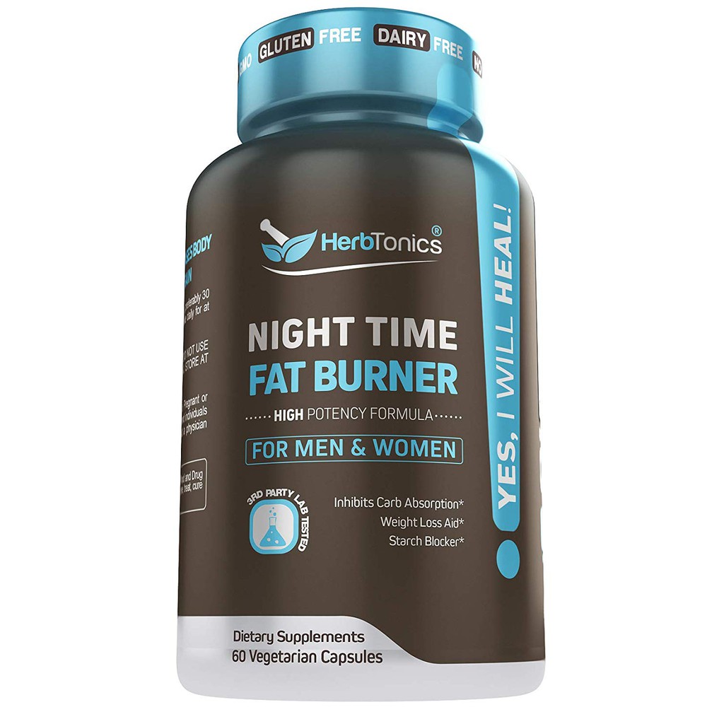 Night Time Weight Supplement Vegan Capsules With Melatonin To