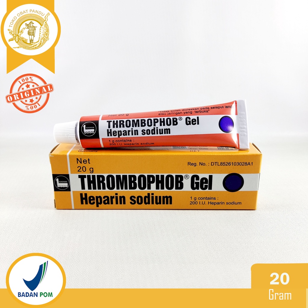 Thrombophop GEL 20 Grams Thrombopop Shopee Singapore