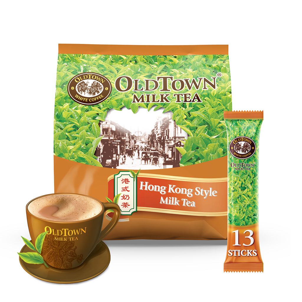 Oldtown Hong Kong Style Instant In Premix Milk Tea Sticks