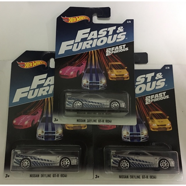 Hot Wheels Nissan Skyline GT R R FnF Pcs Shopee Singapore