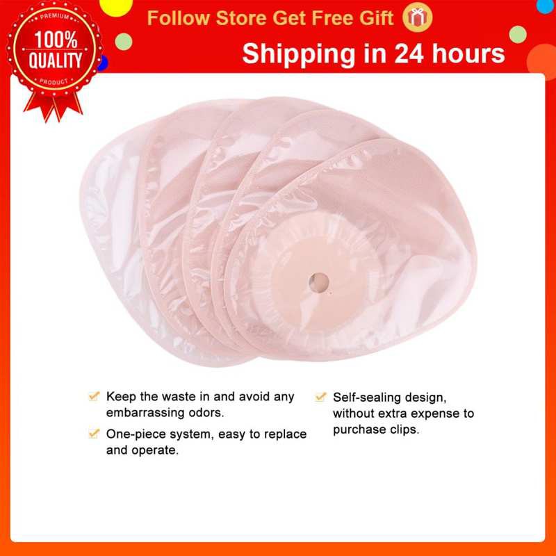 Drainable Bag Ileostomy Stoma Colostomy System 10pcs Ostomy Forest