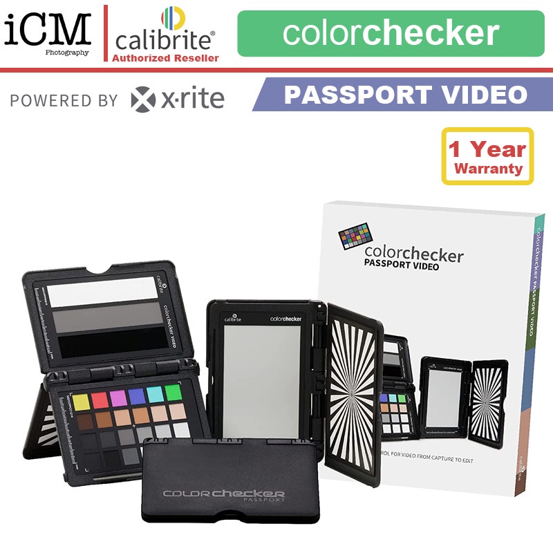 Calibrite Colorchecker Passport Video X Rite Shopee Singapore