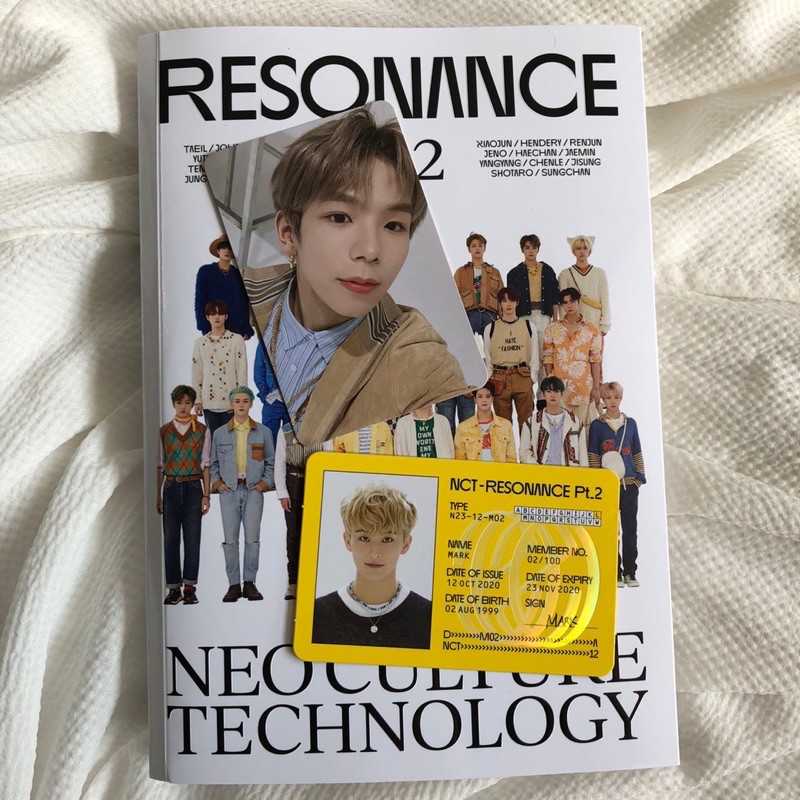 Nct 2020 Resonance Pt 2 Departure Ver Unsealed Album Shotaro Pc Mark