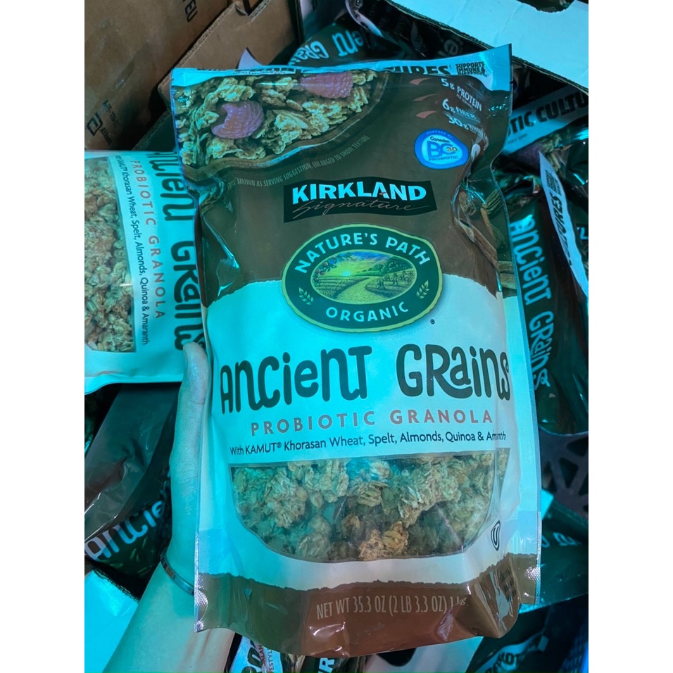 Kirkland Signature Organic Ancient Grain Granola Organic Cereal Kg