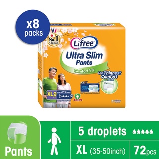 Carton Lifree Ultra Slim Pants Anti Bac M L Xl Ctn Packs