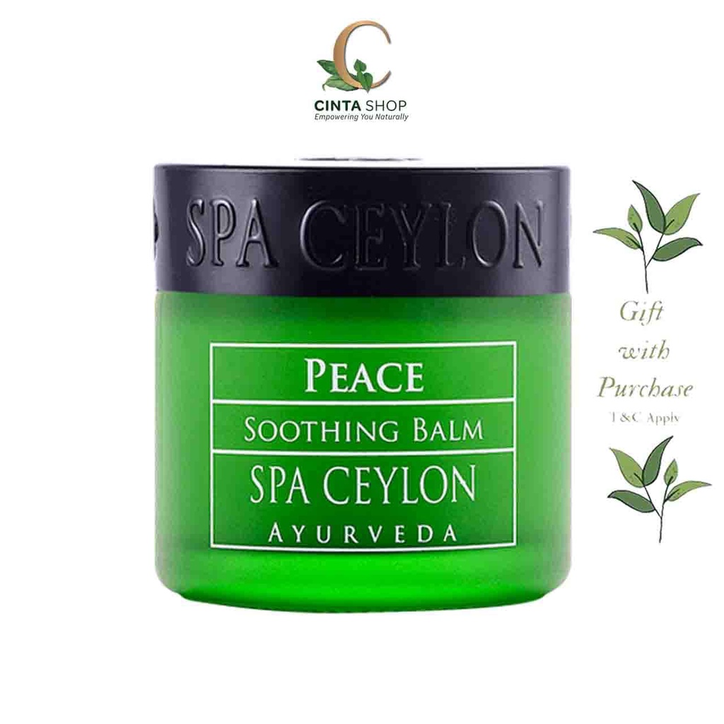 Spa Ceylon Ayurveda Peace Soothing Balm G Shopee Singapore