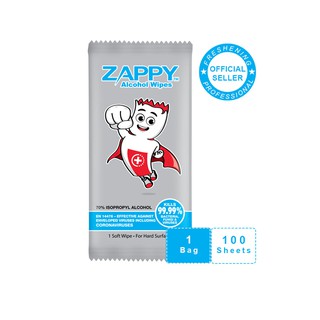 Zappy Ipa Alcohol Wipes S X Sheets Shopee Singapore