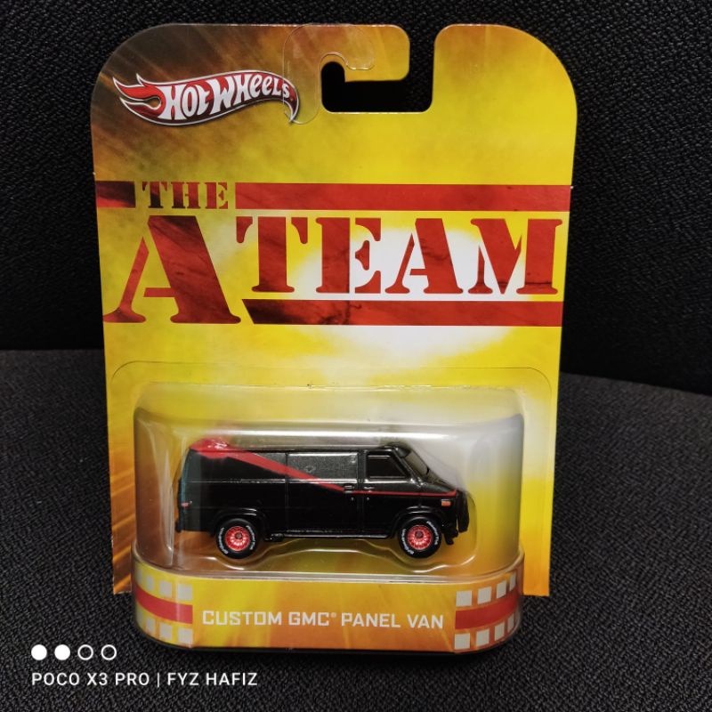 Hot Wheels The A Team Custom GMC Panel Van Shopee Singapore
