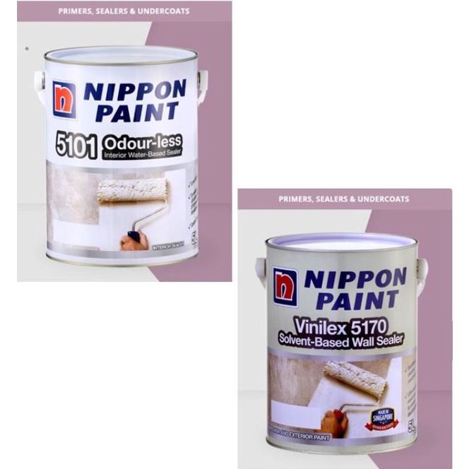 Nippon Paint Odour Less Wall Sealer Liter Primer