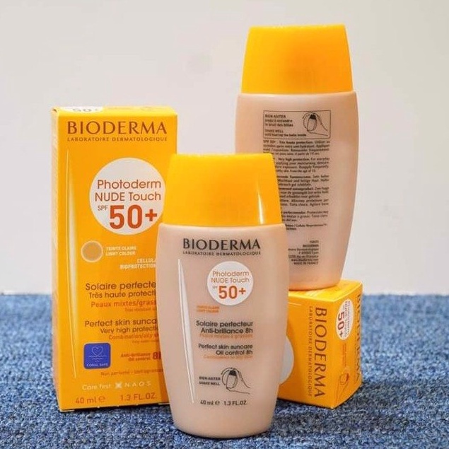 Bioderma Nude Touch Sunscreen SPF Ml Shopee Singapore