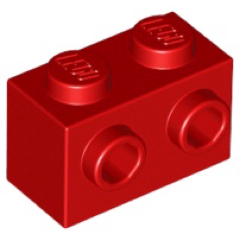 Lego Parts Brick Modified X With Studs On Side Shopee