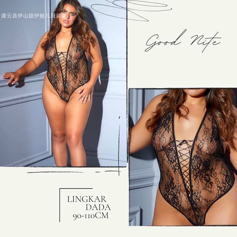 Lingerie Big Size Lingerie Set Kimono Sexy Hot Transparent Nightgowns