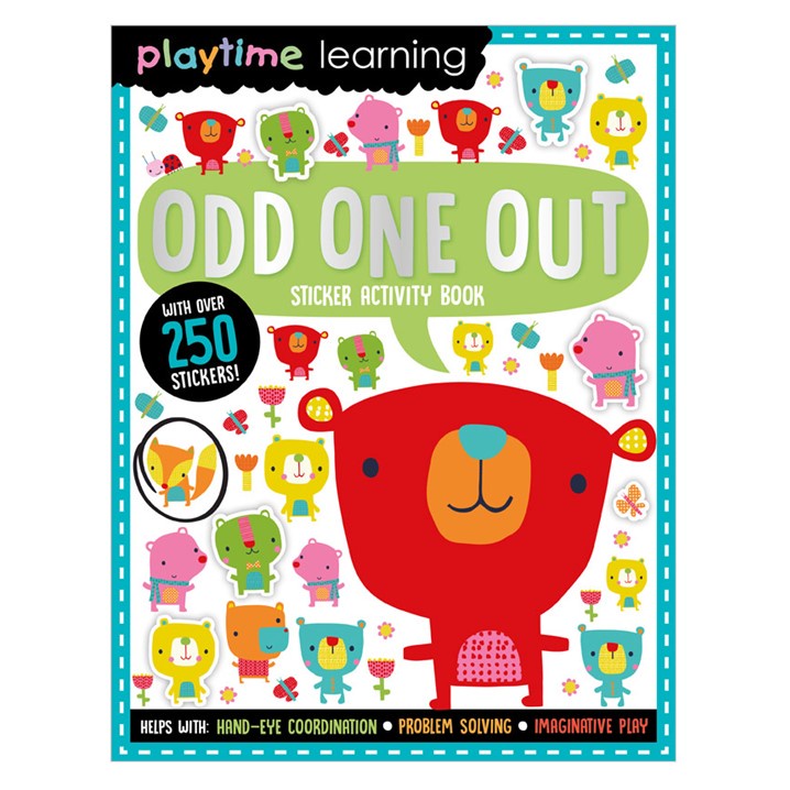 Playtime Learning Odd One Out Sticker Activity Shopee Singapore