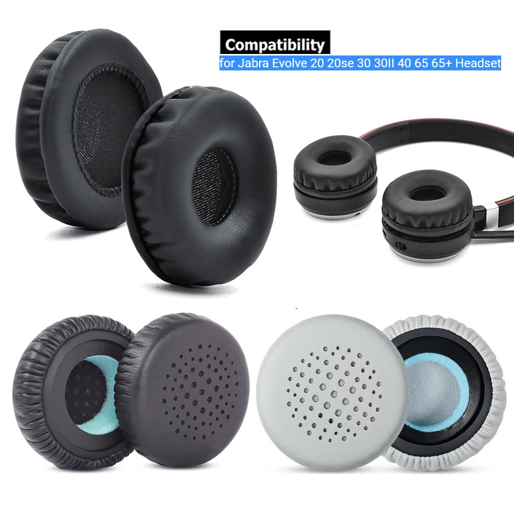 Pair Earpads For Jabra Evolve Se Ii Headset