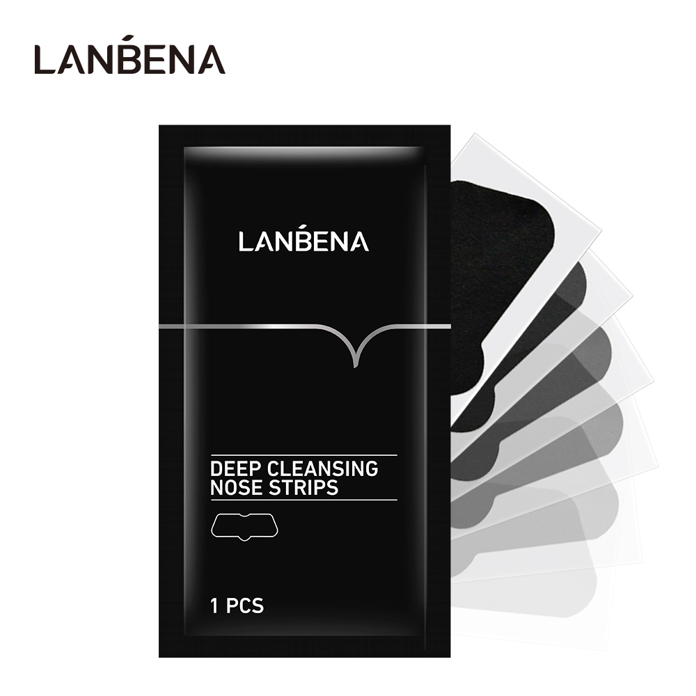 Lanbena Bamboo Charcoal Nose Mask Deep Cleansing Nose Mask Blackhead