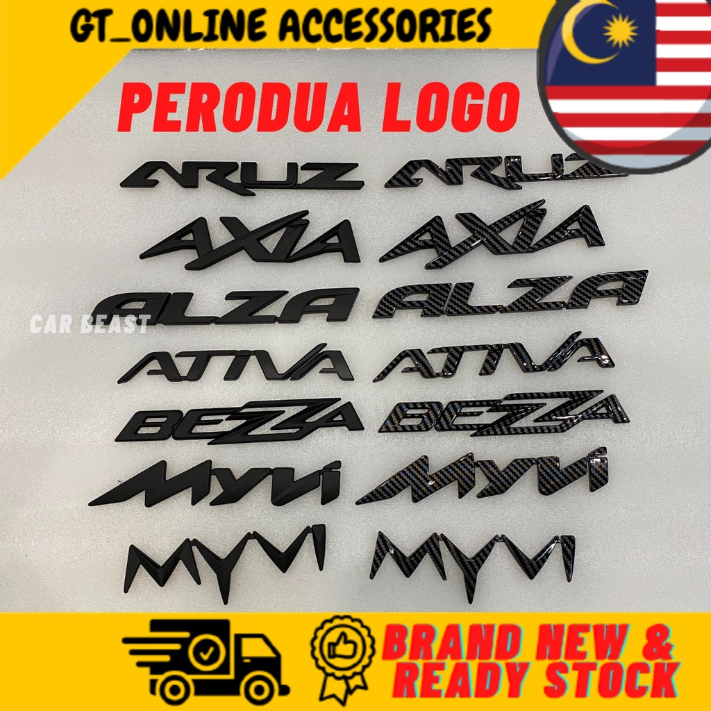 Perodua Logo Aruz Axia Alza Aitiva Bezza Myvi Lagi Best Icon Gen Logo