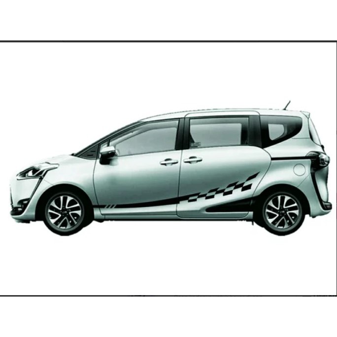 Sticker CUTTING LIST SIENTA SIENTA Car Sticker TOYOTA SIENTA Shopee