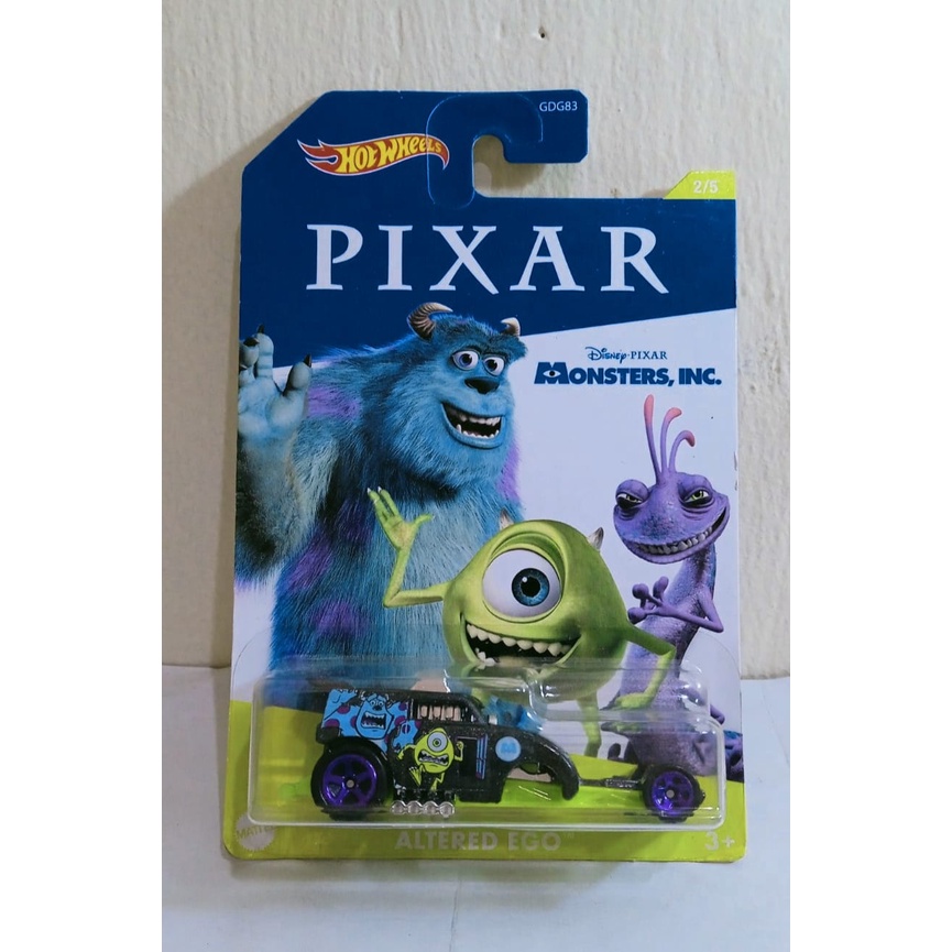 Hot WHEELS HOTWHEELS DISNEY PIXAR MONSTER INC ALTERED EGO Shopee