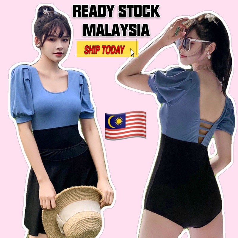 New bikini SWIMMING SUIT SWIMSUIT BAJU RENANG swimwear beachwear 泳装两件套