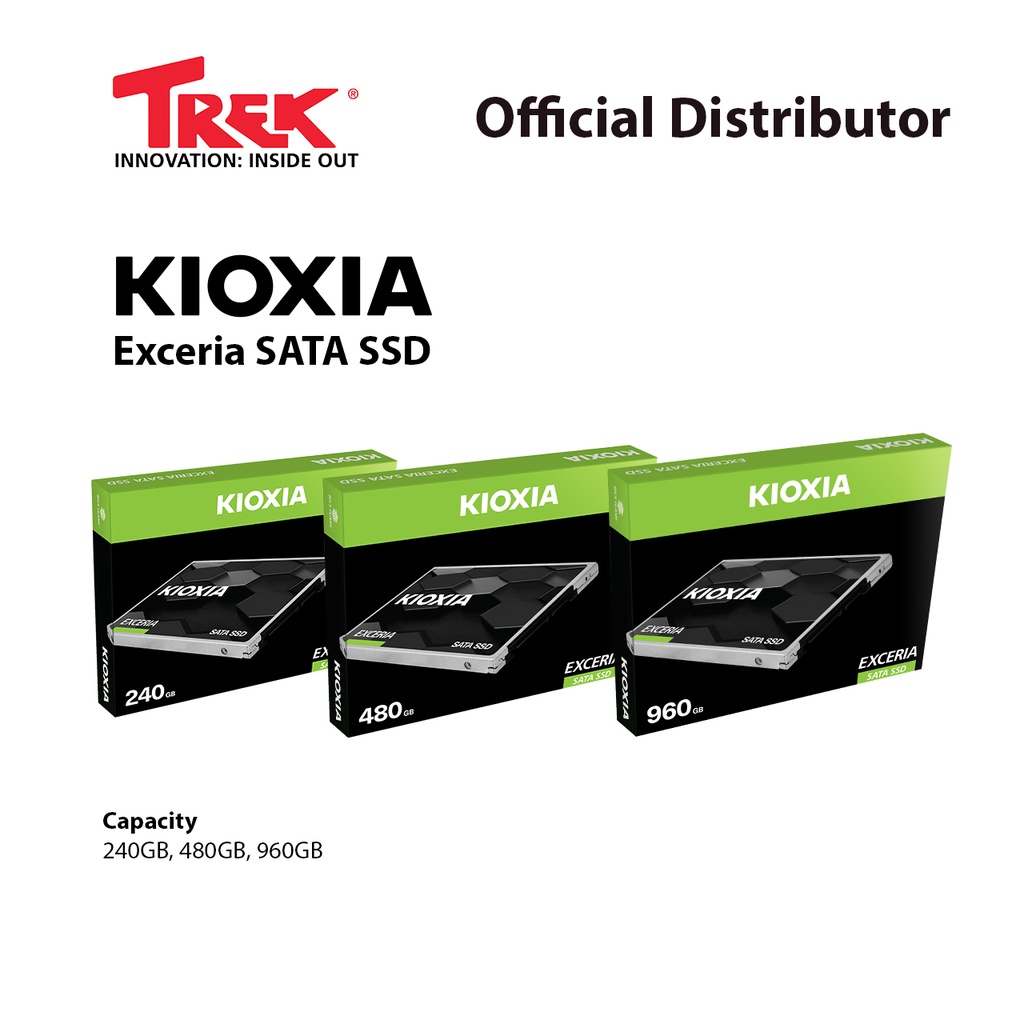 KIOXIA EXCERIA SATA SSD R555 W540 Mb S 240GB 480GB 960GB Shopee