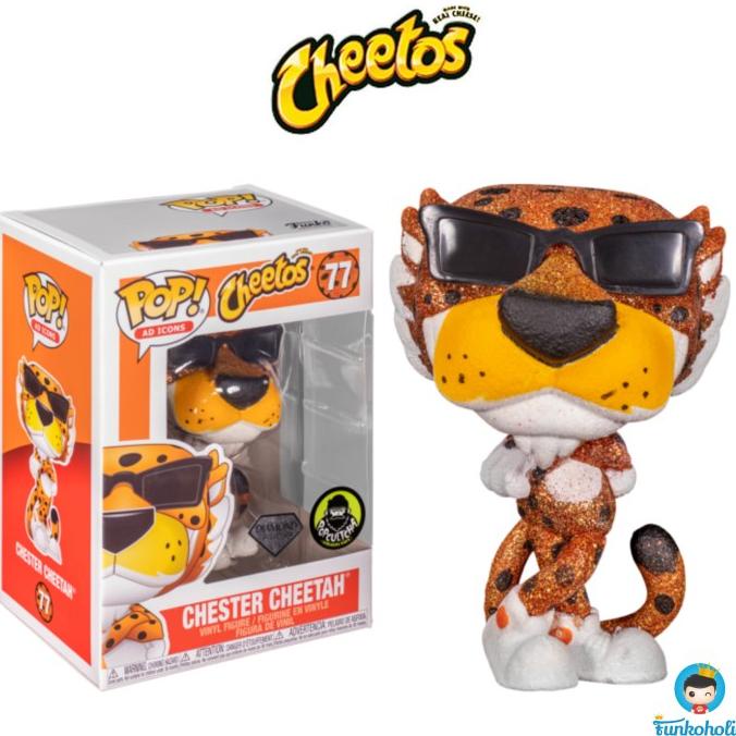 Funko POP Ad Icons Cheetos Chester Cheetah Glitter Exclusive