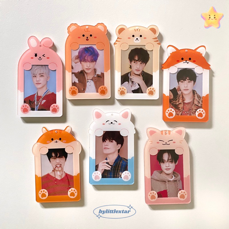 Nct Dream Acrylic Photocard Holder 2 Sided Shopee Singapore