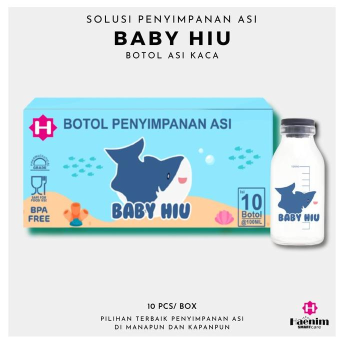 Haenim Glass Baby Shark Breast Milk Bottle Ml Contents Breast