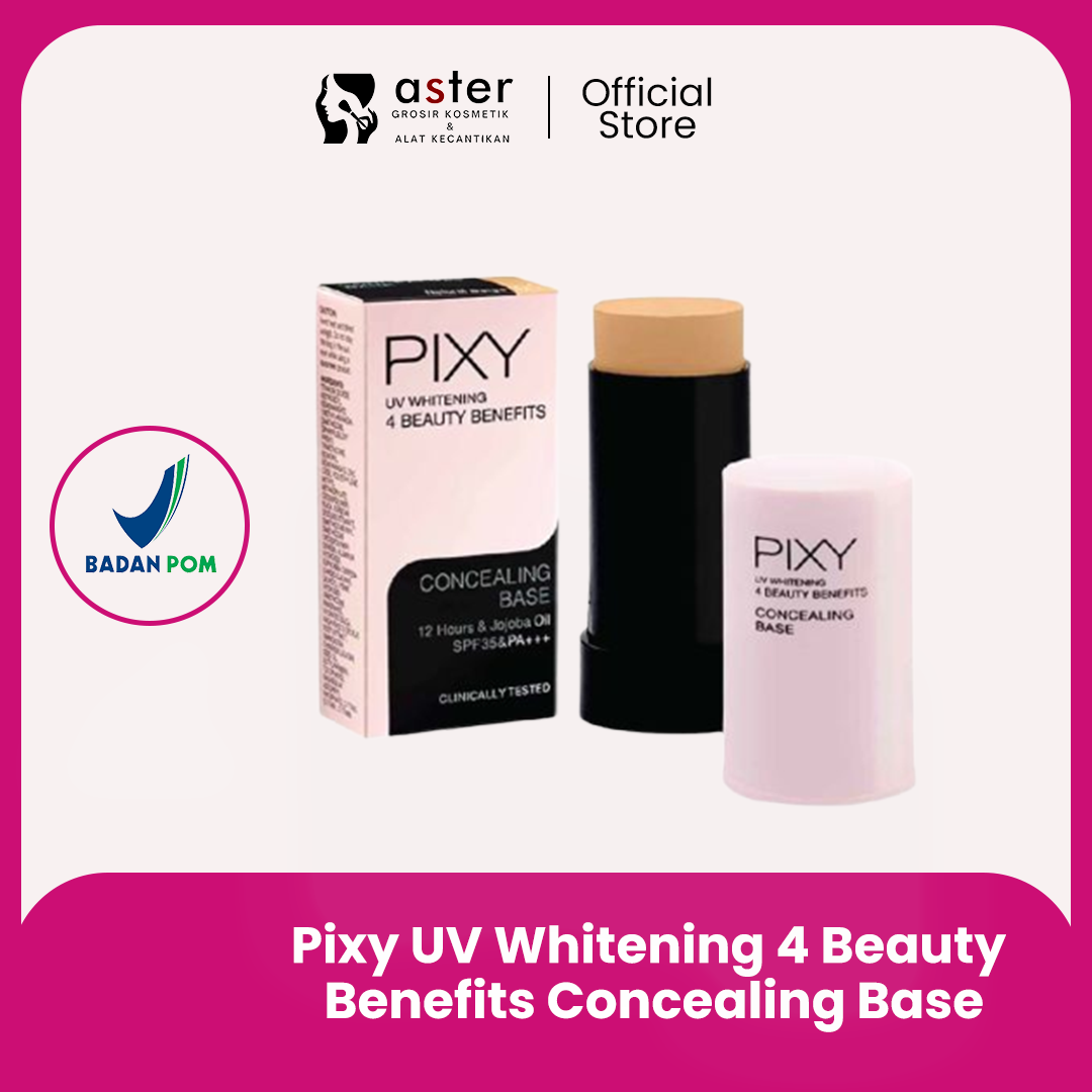 Aster Cosmetics Pixy UV Whitening 4 Beauty Benefits Concealing Base