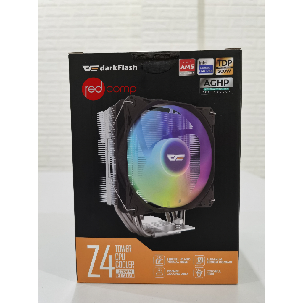 Darkflash Z4 Storm ARGB PWM Tower CPU Cooler Shopee Singapore