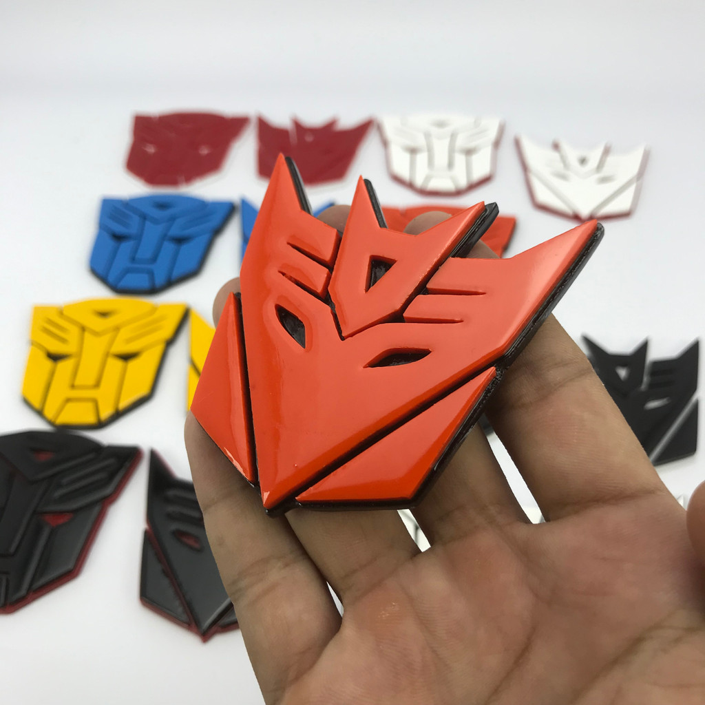 Transformers EMBLEM For Sale 3D Embossed LOGO Unit For Cars