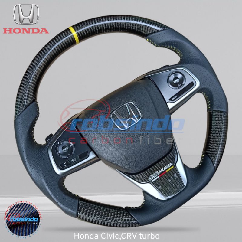 Steering Wheel Steering Wheel Honda Civic Turbo Crv Turbo Carbon