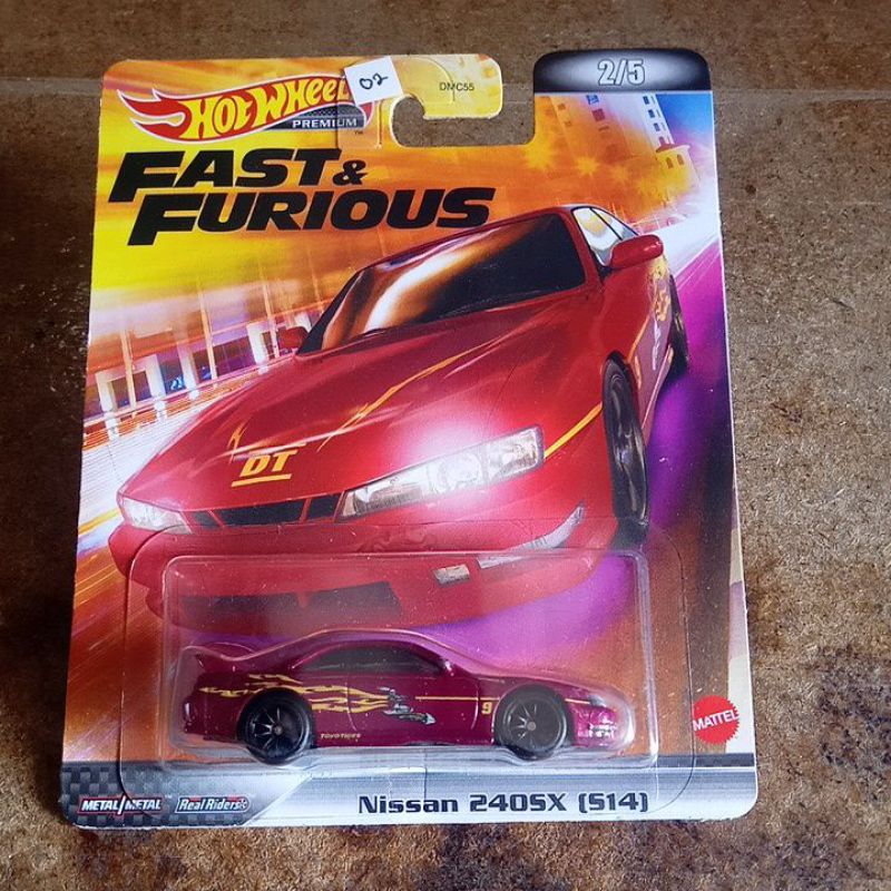 Hot Wheels Premium Fast Furious Nissan Silvia 240SX S14 Limited