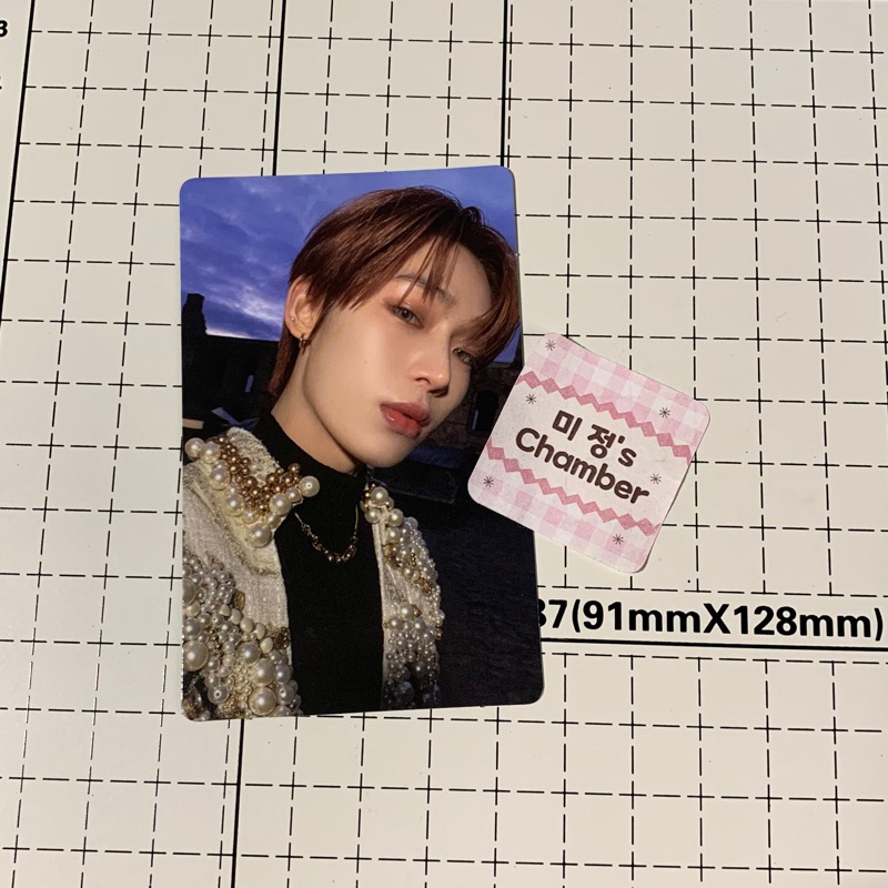 Photocard Official Enhypen Sunoo Dark Blood Weverse Ver Pearl Costume