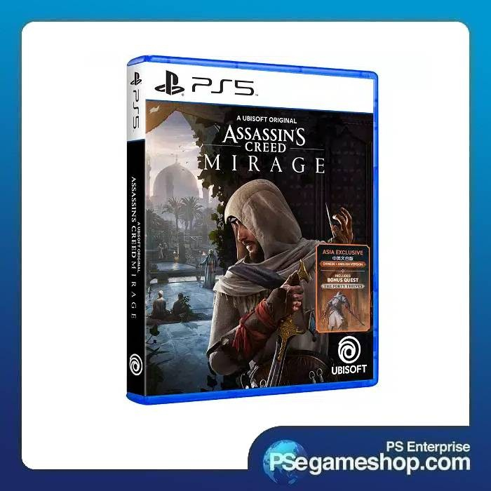 Ps5 Assassin S Creed Mirage Launch Edition R3 English Shopee Singapore