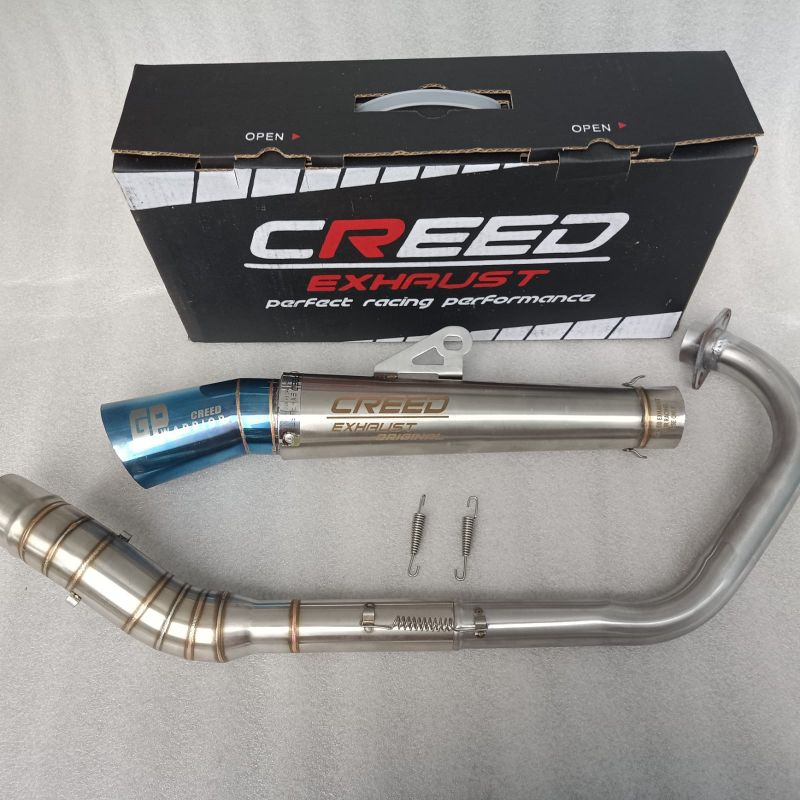 Creed Exhaust Conical Open Pipe Set Big Elbow Tmx Skygo