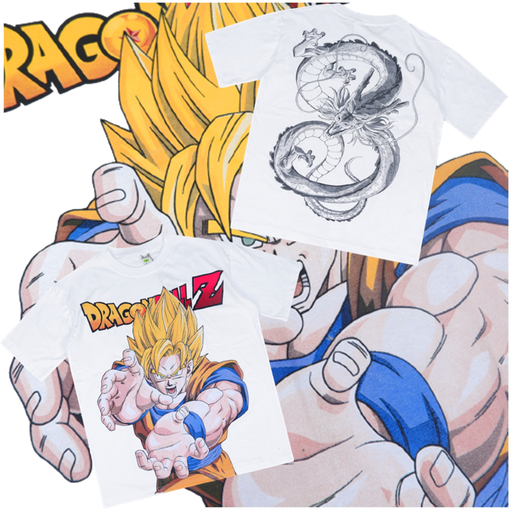 Goku SUPER SAIYAN DRAGON BALL Z TSHIRT BIG OVERSIZE KAOS ANIME GAME