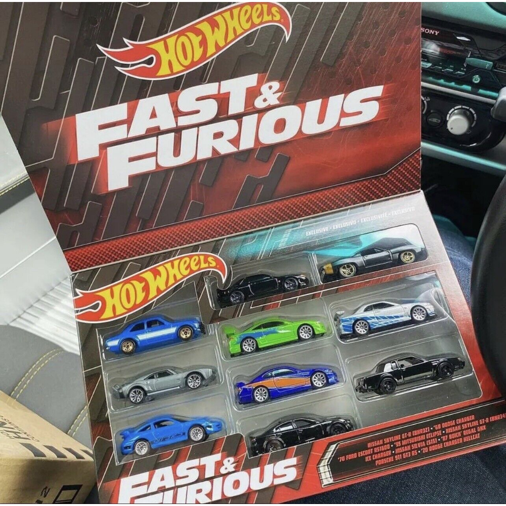 Hot Wheels Fast N Furious Pack Nissan Skyline R Shopee Singapore
