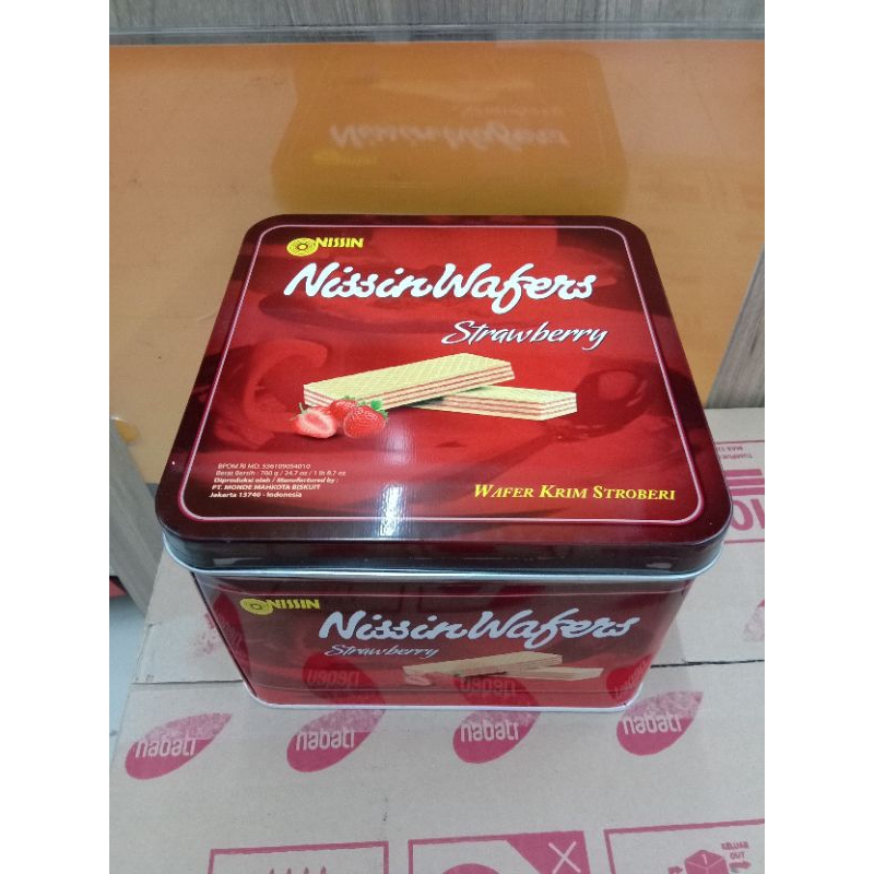 Nissin Wafer Chocolate And Strawberry Gr Shopee Singapore