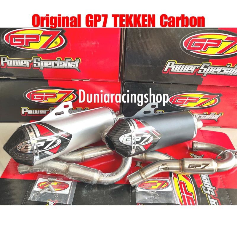 Exhaust Gp Tekken Carbon Bore Up Klx Crf Dtracker Wr